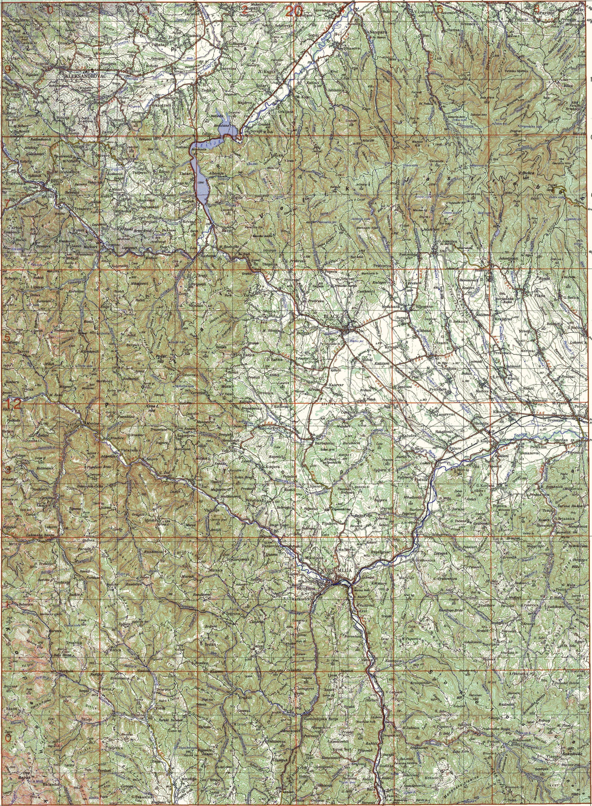 Carta Topográfica - Parateca - MI2046