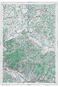Topografske Karte  BiH 1:25000 stanari