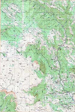 Topografske Karte  BiH 1:25000 Dub