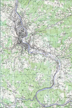 Topografske Karte  BiH 1:25000 zenica