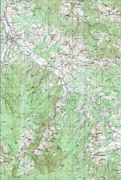 Topografske Karte  BiH 1:25000 busovaca