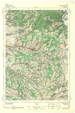 Topografske Karte  Srbije 1:25000 Kruševac