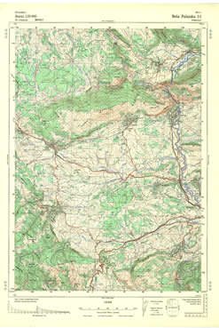 Topografske Karte  Srbije 1:25000 Niš