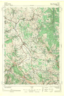 Topografske Karte  Srbije 1:25000 Niš